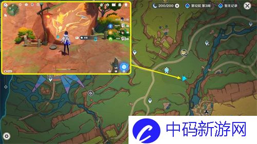 《原神》5.0绘有涂鸦的裂石全收集攻略