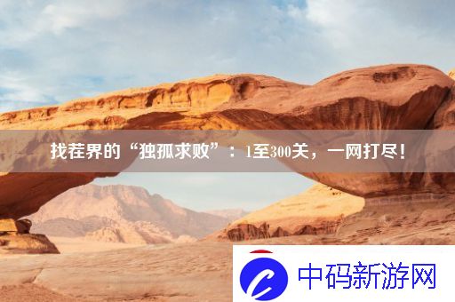 找茬界的“独孤求败”