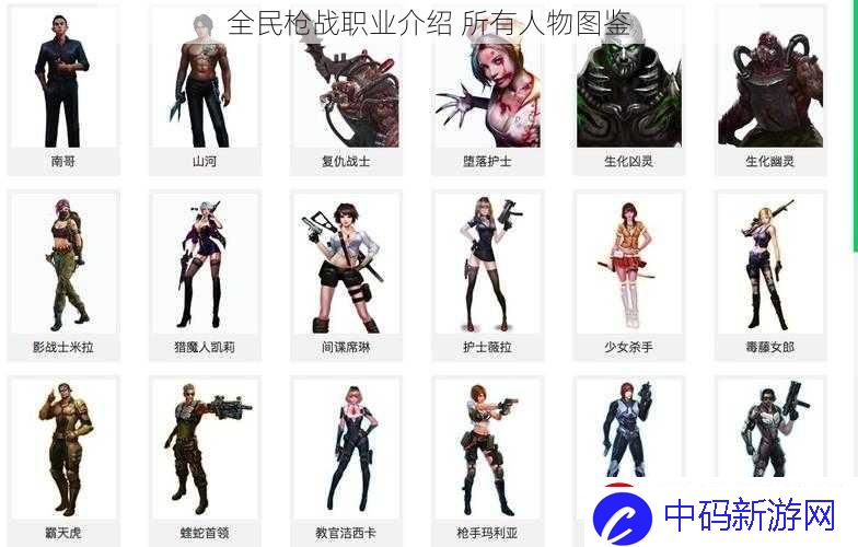 全民枪战职业介绍