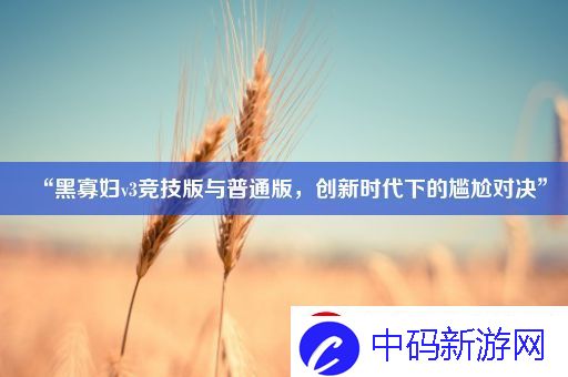 “黑寡妇v3竞技版与普通版