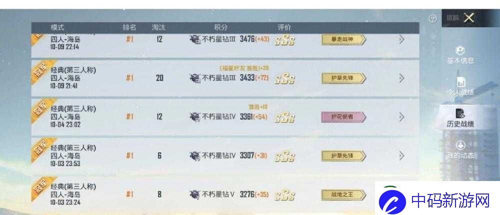 刺激战场老阿姨经验值获取