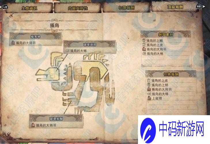 怪物猎人世界搔鸟弓