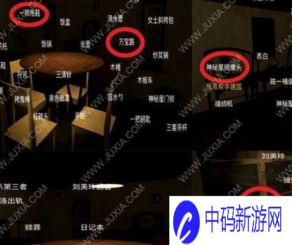 李家小院手游攻略及线索关联汇总