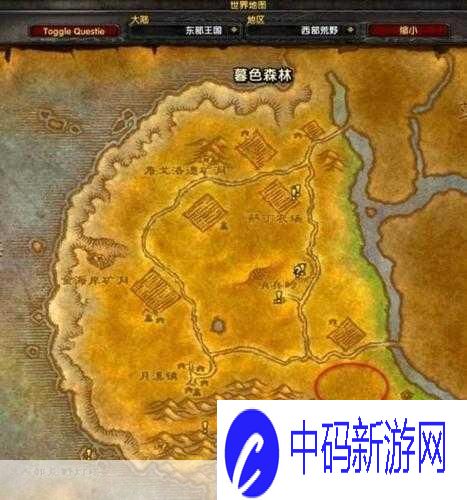 魔兽世界怀旧服西部荒野信使在哪