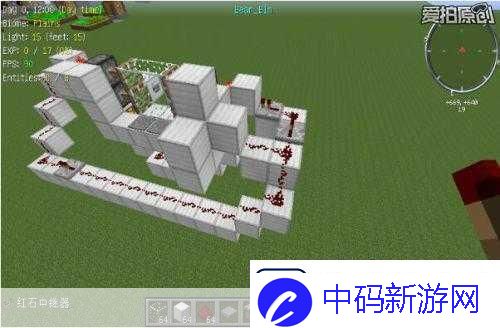 我的世界简易活塞门制作方法