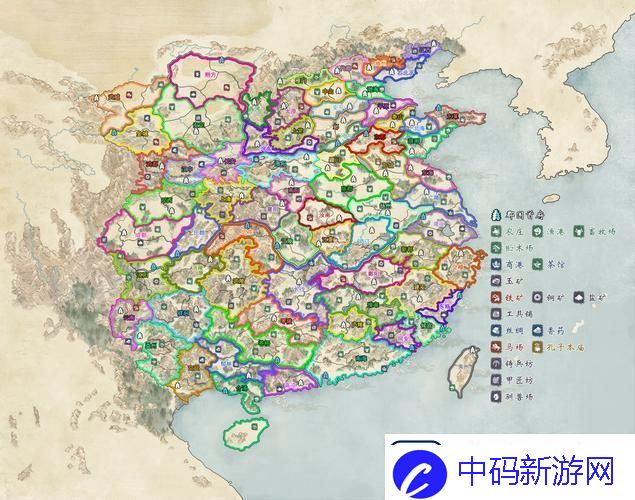 “三国全面战争”朝廷势力