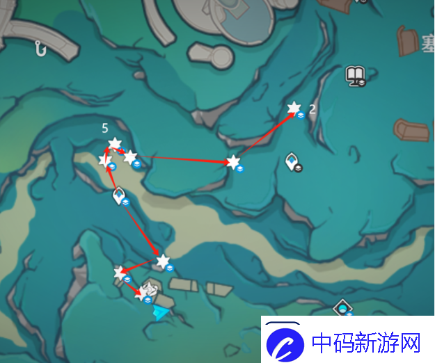 原神苍晶螺采集路线