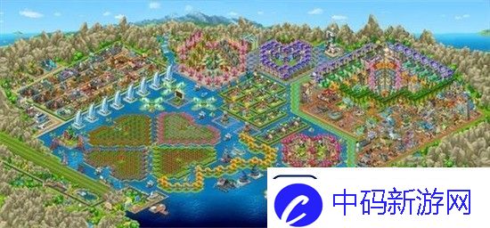 梦想城镇最完美布局高清大图