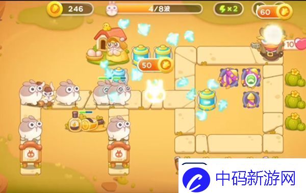 保卫萝卜4波仔很忙第十关无损通关技巧分享