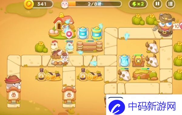 保卫萝卜4波仔很忙第十关无损通关技巧分享