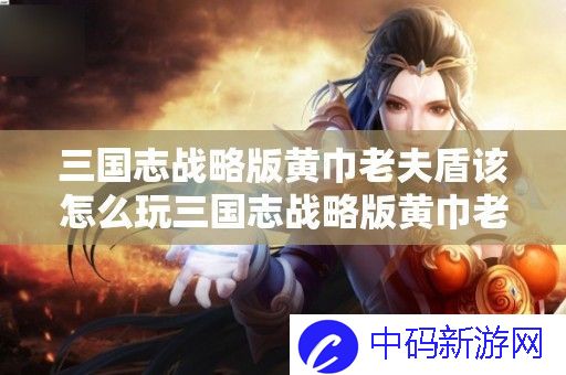 三国志战略版黄巾老夫盾该怎么玩