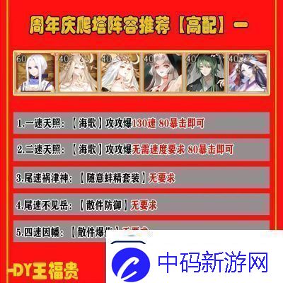 阴阳师夏目爬塔阵容搭配攻略【最全解析】