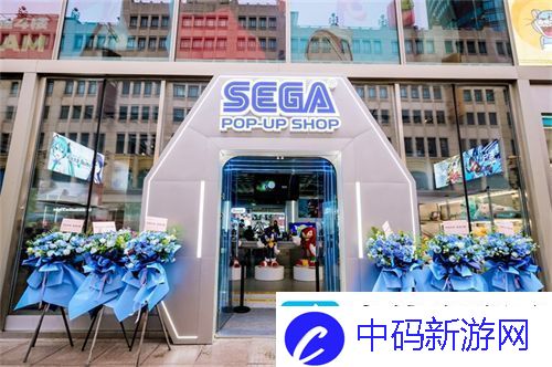 世嘉SEGA中国首家快闪店登陆上海百联ZX