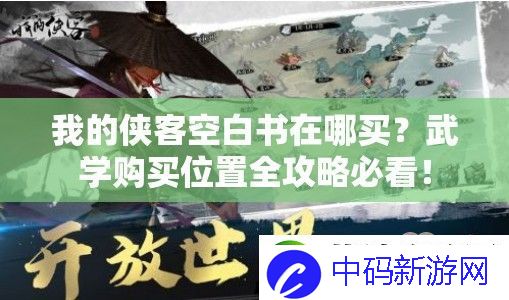我的侠客空白书在哪买-武学购买位置全攻略必看！