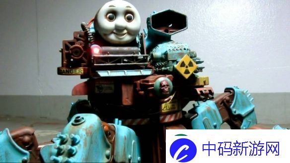 友把托马斯改成地狱战车！雷射炮和火焰喷射器齐聚