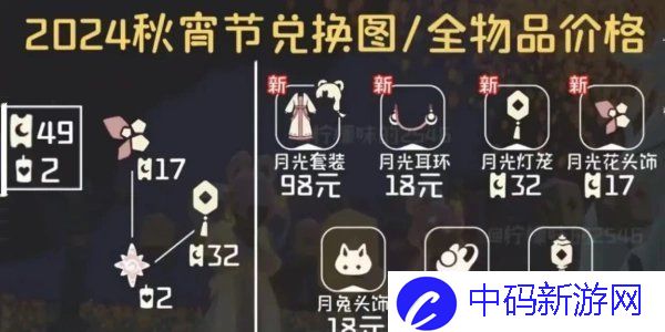 《光遇》2024年秋宵节物品一览