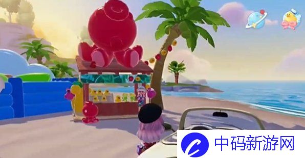《心动小镇》沙滩乐园第3天红色小鸭子位置