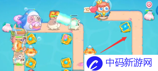 《保卫萝卜4》海的闺女第40关通关攻略