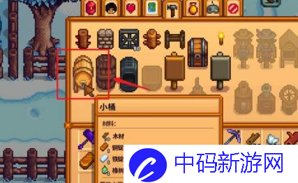 《星露谷物语》啤酒桶制作方法攻略