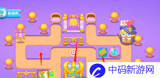 《保卫萝卜4》阿波与魔法宝藏第50关图文通关攻略