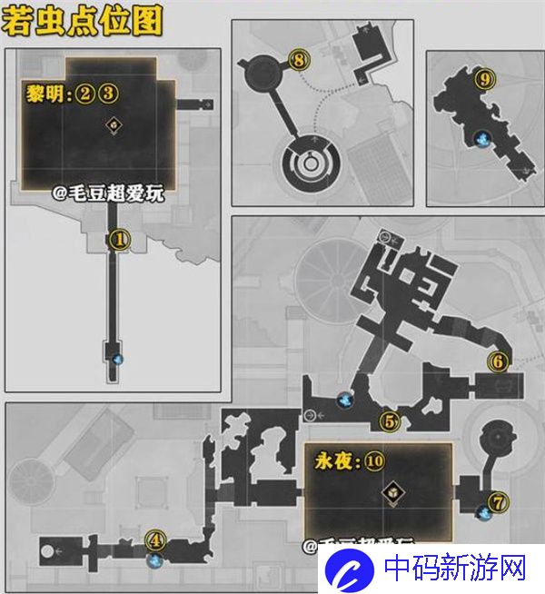 崩坏星穹铁道若虫位置在哪里