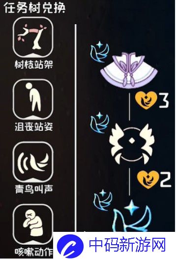 光遇青鸟季兑换都有什么