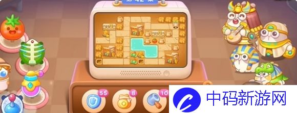 《保卫萝卜4》法老归来第42关通关攻略