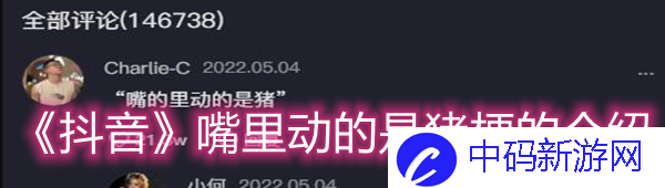 《抖音》嘴里动的是猪梗的介绍