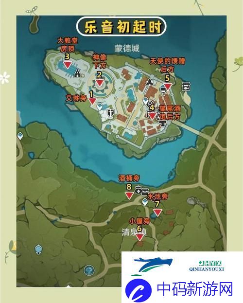 原神回收区域其周边宝藏箱子全攻略