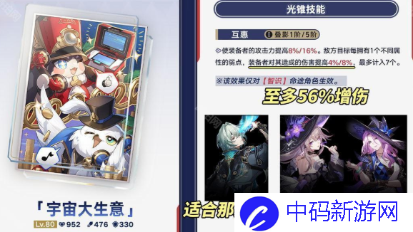 崩坏星穹铁道宇宙大生意可以给谁用