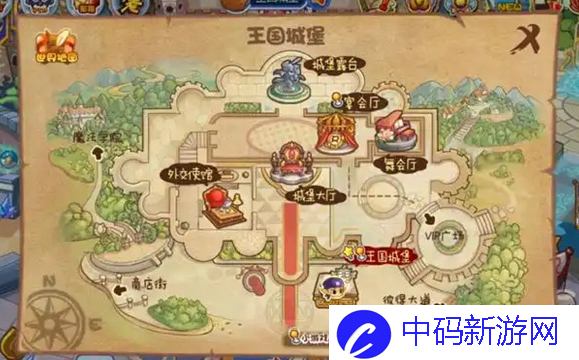 洛克王国魔法学院在哪里