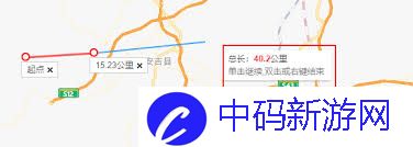 高德地图测距功能在哪里