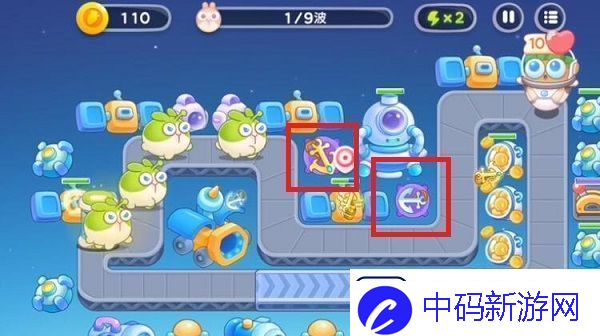 保卫萝卜4太空穿越第11关通关指南