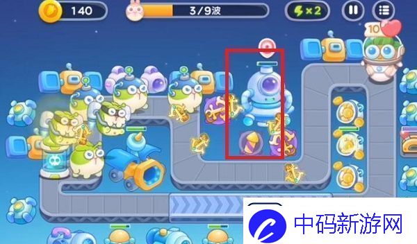 保卫萝卜4太空穿越第11关通关指南