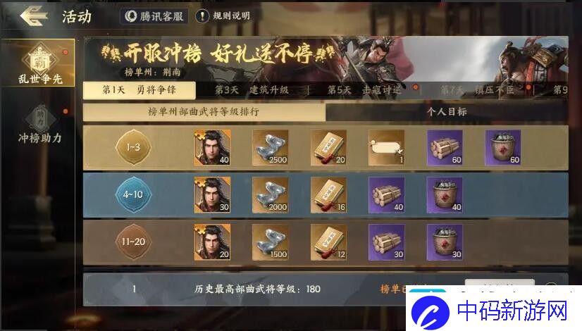 战地无疆乱世争先活动攻略