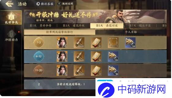 战地无疆乱世争先活动攻略