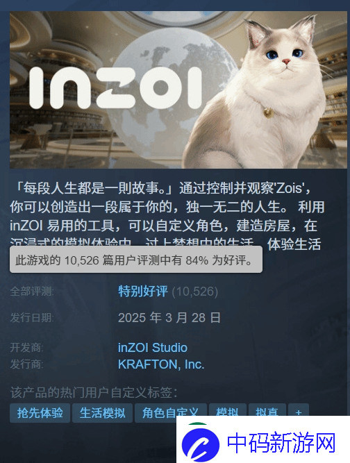 原子之心庆祝inZOI发售