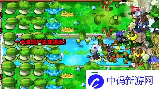 植物大战僵尸杂交版泳池防守第六关怎么过