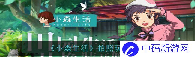 《小森生活》拍照玩法说明