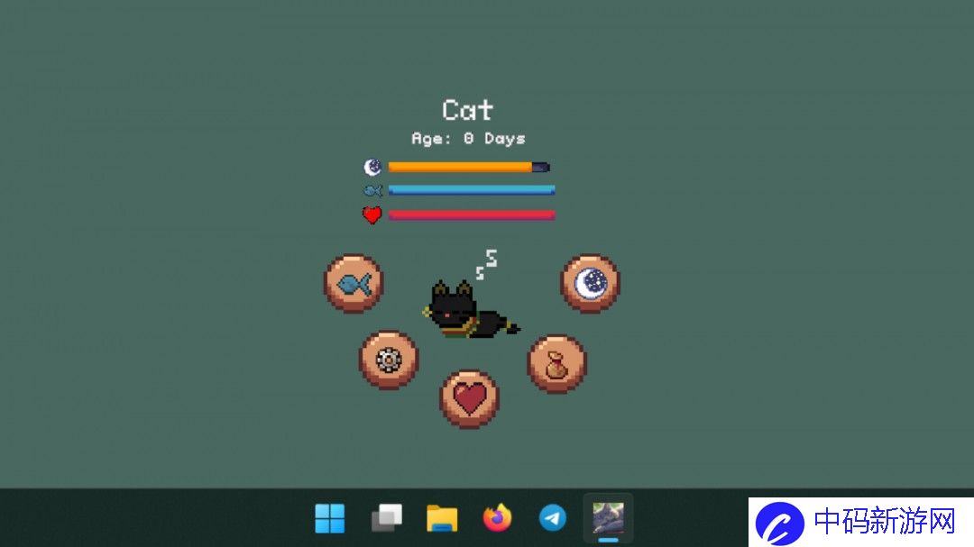 休闲挂机桌面宠物游戏《屏幕上的猫》登Steam3