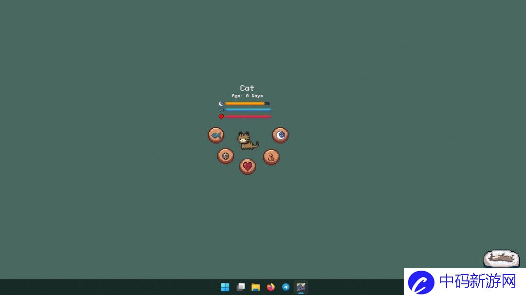 休闲挂机桌面宠物游戏《屏幕上的猫》登Steam6